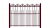 Забор кованый №5